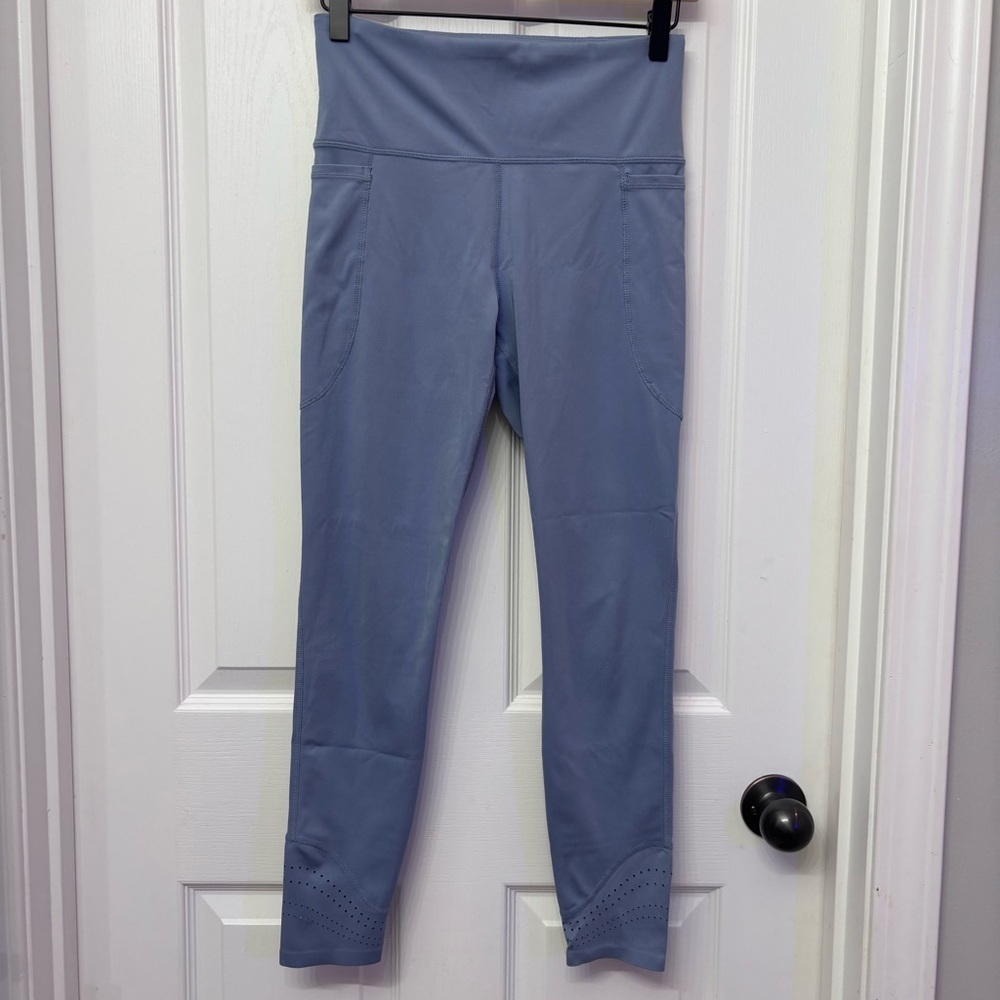 Slate Blue High-Waist Leggings | JOYLAB S